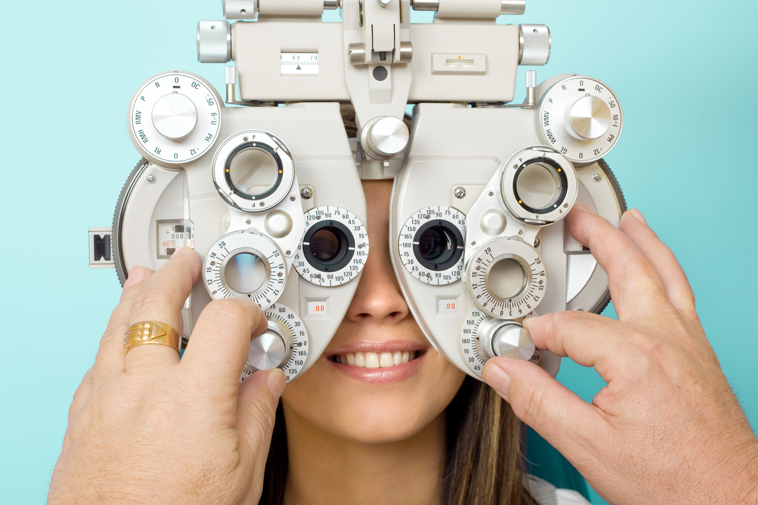 Optometrist Eye Exam Phoroptor